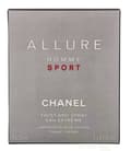 Pikkukuva 5 / 5: Chanel Allure Homme Sport Eau Extreme Giftset 60 ml Travel Spray Edp Spray 20ml/2x Refill Edp 20ml - Twist and Spray