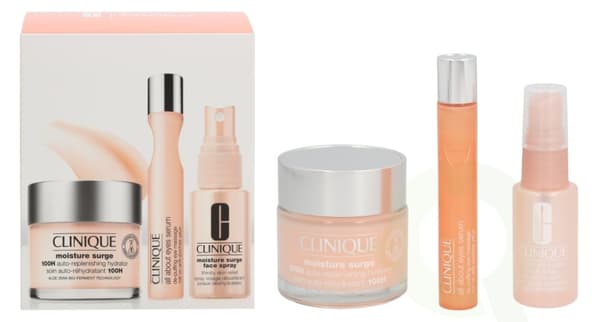 Clinique Moisture Surge Set 120 ml Hydrator 75ml/Eye Serum 15ml/Face Spray 30ml