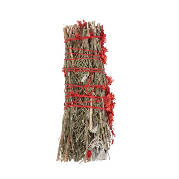 Something Different Ritual Rosemary Red Jasper Smudge Stick Wand