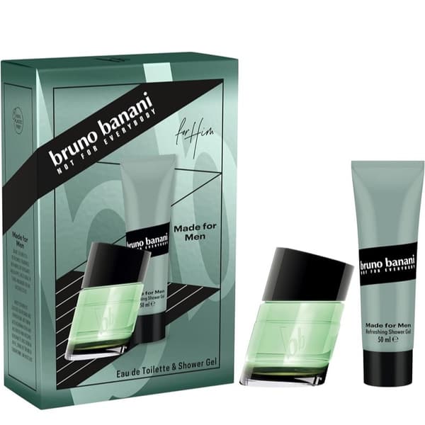 Giftset Bruno Banani Made For Men Edt 30ml + Shower Gel 50ml