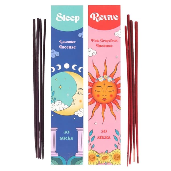 Something Different Sleep & Revive Incense Sticks Set (Pack of 60)