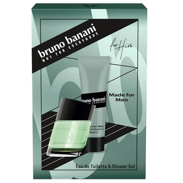 Bruno Banani Gavesett Bruno Banani Made For Men Edt 30ml + Shower Gel 50ml