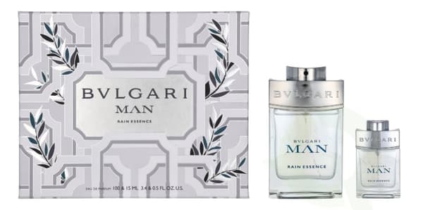 Bvlgari Man Rain Essence Giftset 115 ml Edp Spray 100ml/Edp Spray 15ml