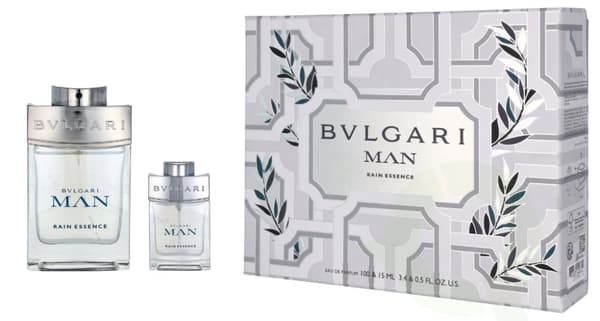 Bvlgari Man Rain Essence Giftset 115 ml Edp Spray 100ml/Edp Spray 15ml