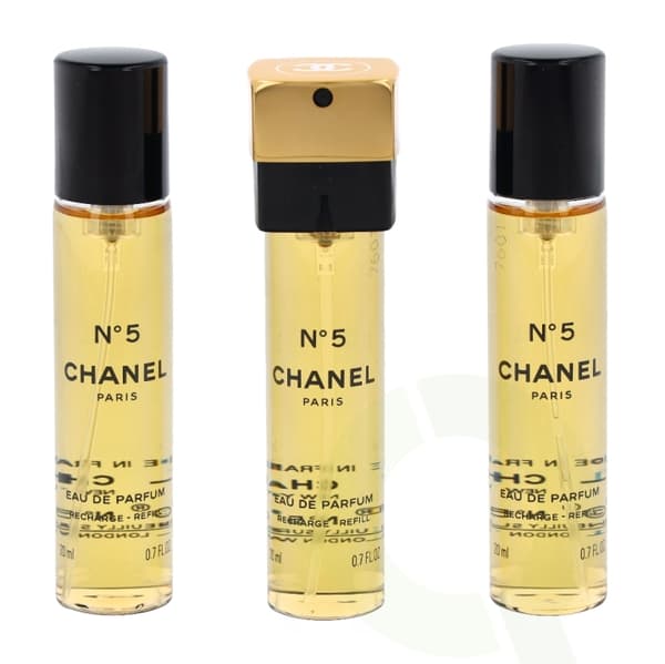 Chanel No 5 Giftset 60 ml 3x20ml - Edp Spray Refill