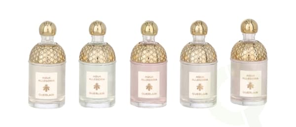 Guerlain Aqua Allegoria Miniatures Set 37.5 ml Aqua Allegoria Pera Granita 7.5ml/Aqua Allegoria Rosa7.5ml/Aqua Allegoria Nerolia Vetiver 7.5ml/Aqua Al