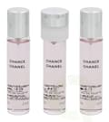 Miniatyrbillede 1 af 5: Chanel Chance Eau Tendre Giftset 60 ml, 3x Edt Spray Refill 20Ml - Twist and Spray