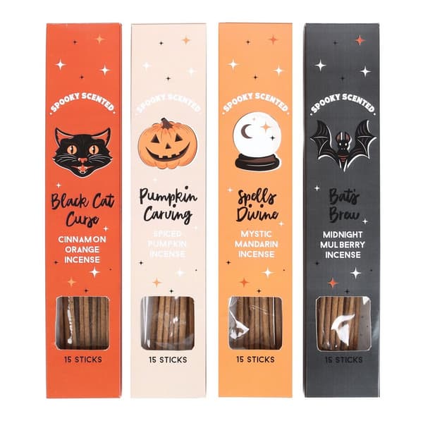 Something Different Spooky Scented Incense Sticks Set Brown One Size