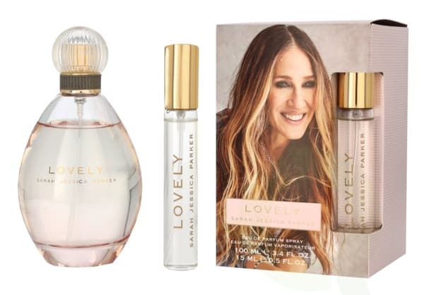 Sarah Jessica Parker Lovely Giftset 115 ml Edp Spray 100ml/Edp Travel Spray 15ml