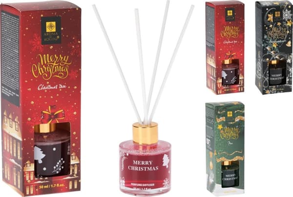 Doftpinnar Rumsdoft Christmas Tree Pine Pomegranate 50 ml Vihreä