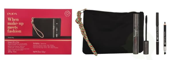 Pupa Milano Pupa Vamp! Mascara & Mini Multiplay Set 9.8 ml Vamp! All in One #101 Extra Black Mascara 9ml/Multiplay #09 Deep Black 0,8gr