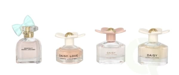Marc Jacobs Minature Set Woman 17 ml Daisy 4ml/Daisy Eau So Fresh 4ml/Daisy  Love 4ml/Perfect 5ml