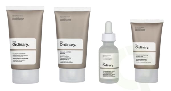 The Ordinary The Balance Set 160 ml Squalane Cleanser 50ml/Salicylic Acid 2% Masque 50ml/Niacinamide 10% + Zinc 1% 30ml/Natural Moisturizing Factors +