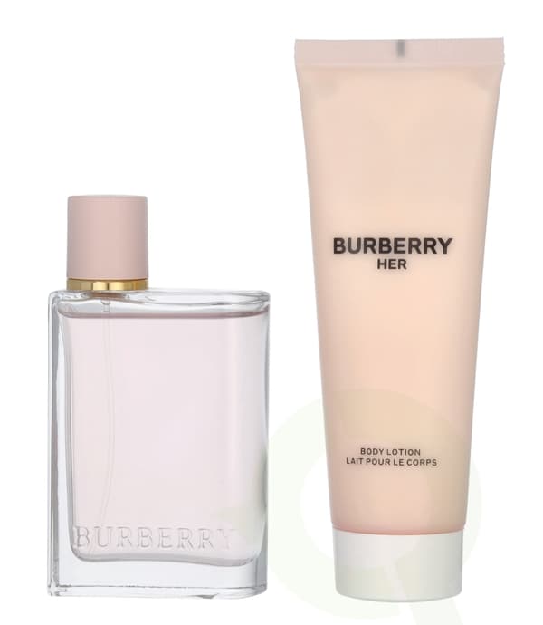 Burberry Her Giftset 125 ml Edp Spray 50ml/Body Lotion 75ml