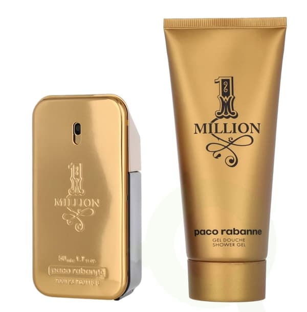 Paco Rabanne 1 Million Giftset 150 ml Edt Spray 50ml/Shower Gel 100ml