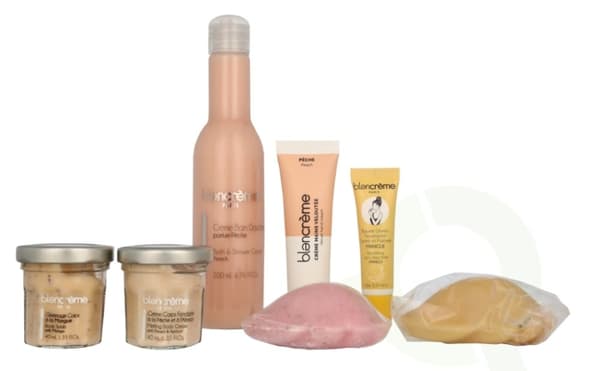 Blancreme Cristal Mango Peach Set 460 ml 10ml/30ml/70gr/70gr/200ml/40ml/40ml