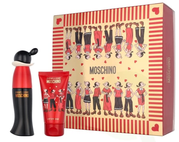 Moschino Cheap & Chic Giftset 80 ml Edt Spray 30ml/Body Lotion 50ml