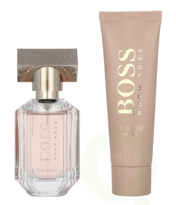 Hugo Boss The Scent For Her Giftset 80 ml Edp Spray 30ml/Body Lotion 50ml