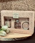 Miniatyrbild 3 av 3: Aromaset Doftoljor Doftljus Doftpinnar Rose & Oud Wood