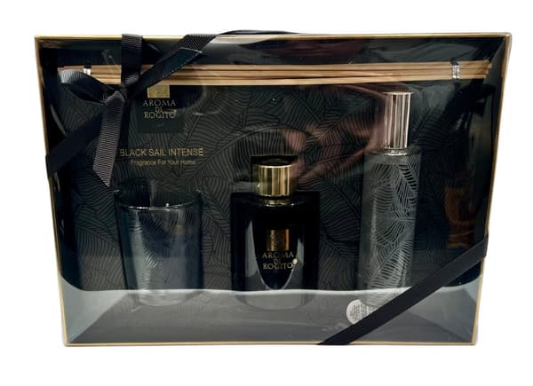 Aromaset Doftpinnar Rumsspray Doftljus Black Tabac