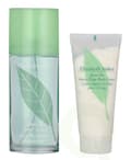 Miniatyrbillede 1 af 5: Elizabeth Arden E.Arden Green Tea Giftset 200 ml Edp Spray 100ml/Perfumed Body Lotion 100ml