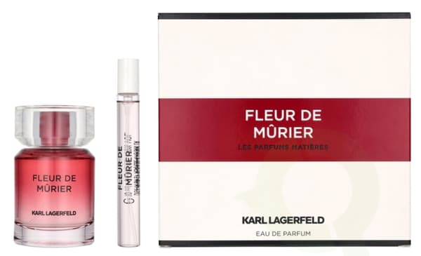 Karl Lagerfeld Fleur De Mûrier Giftset 60 ml Edt 50 ml / Edt 10 ml