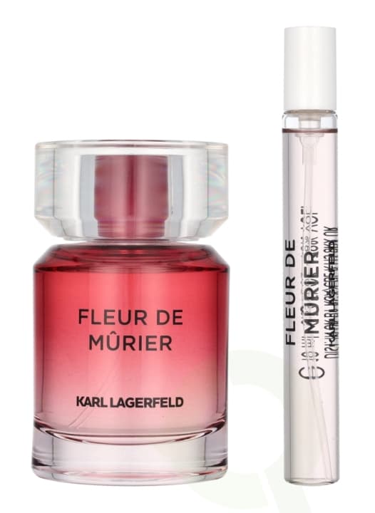 Karl Lagerfeld Fleur De Mûrier Giftset 60 ml Edt 50 ml / Edt 10 ml