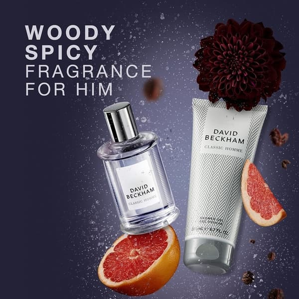 Giftset David Beckham Classic Homme Edt 50ml + Shower Gel 200ml