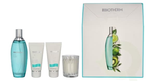 Biotherm Eau Pure Set 270 ml Edt Spray 100ml/Body Milk 50ml/Shower Gel 50ml/Scented Candle 70gr