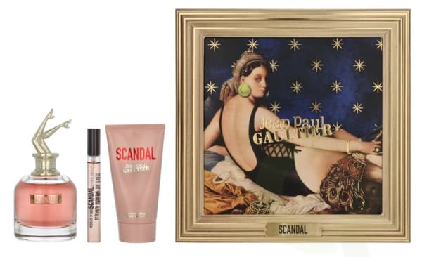 Jean Paul Gaultier Scandal Giftset 165 ml Edp Spray 80ml/Body Lotion 75ml/Edp Spray 10ml