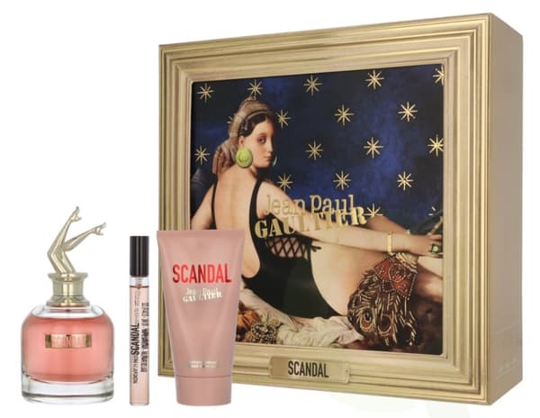 Jean Paul Gaultier Scandal Giftset 165 ml Edp Spray 80ml/Body Lotion 75ml/Edp Spray 10ml
