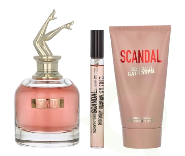 Jean Paul Gaultier Scandal Giftset 165 ml Edp Spray 80ml/Body Lotion 75ml/Edp Spray 10ml