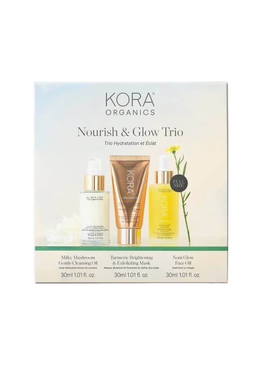 KORA Organics Nourish & Glow Trio Hydration -lahjapakkaus
