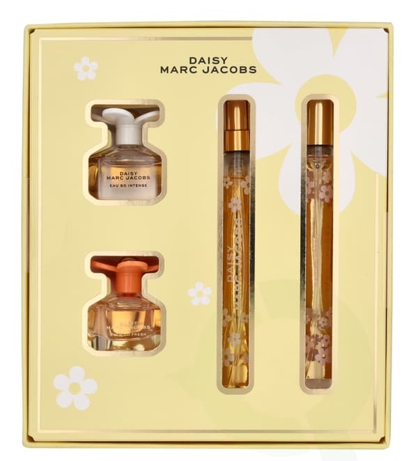 Marc Jacobs Daisy Miniature Set 28 ml Edt Spray 10ml/Eau So Fresh Edt Spary 10ml/Eau So Intense edp Spray 4ml/Ever So Fresh Edp Spray 4ml