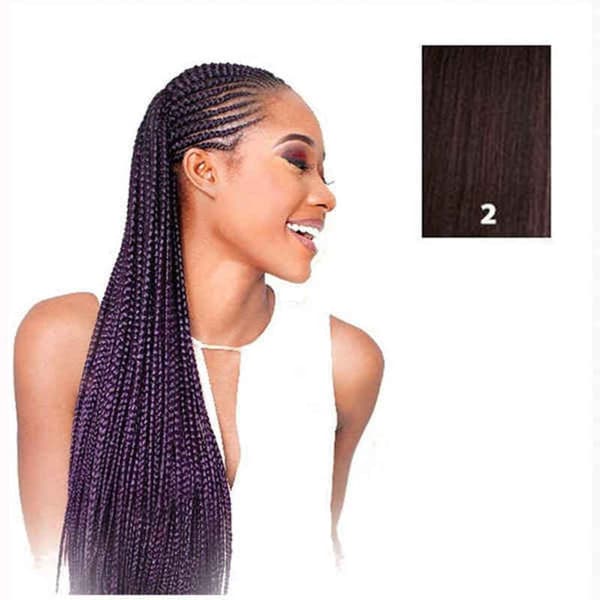 Hair extensions X-Pression Kastanjebrun Syntetisk 208,28 cm pelo sintetico Nº 2