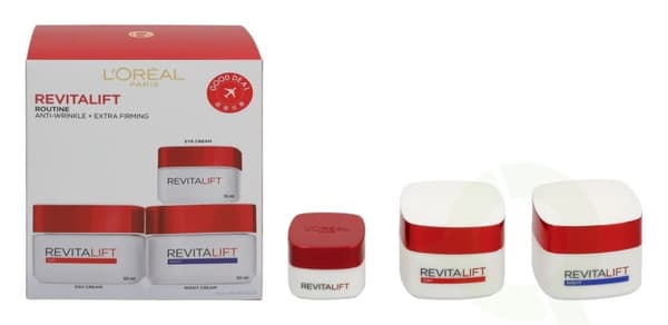 L'Oreal Advanced Revitalift Program 115 ml Eye Cream 15ml/Day Cream 50ml/Night Cream 50ml