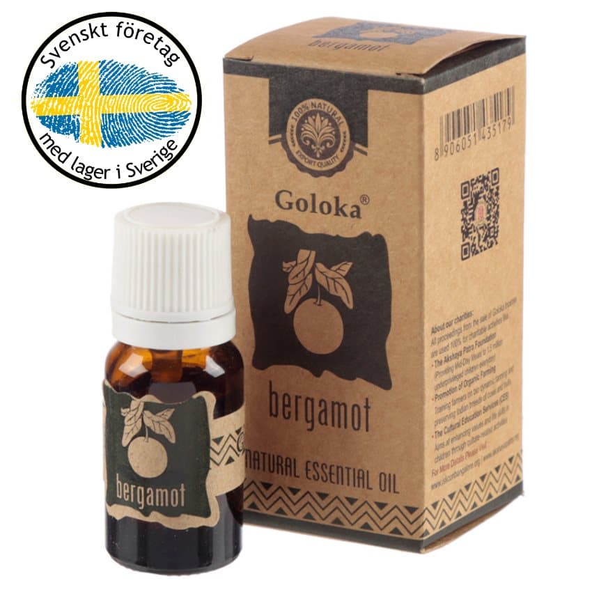 Goloka Bergamot Naturlig Eterisk Olja 10ml