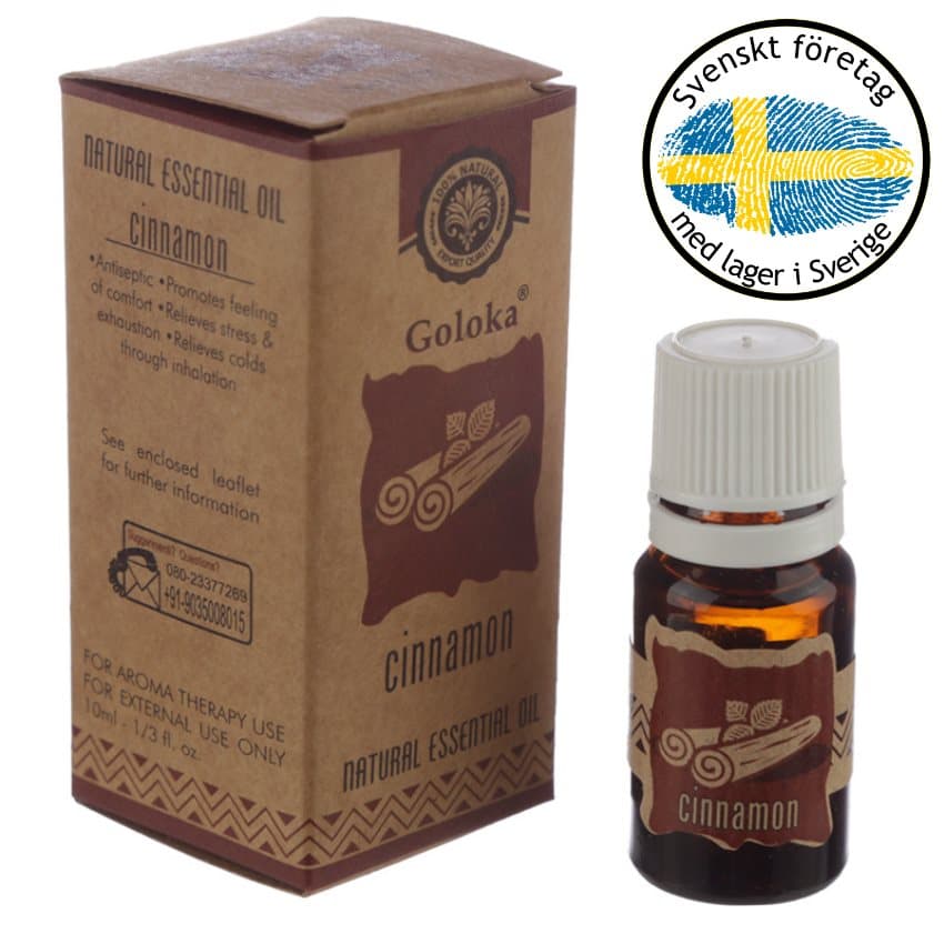 Goloka Kanel Naturlig Eterisk Olja 10ml