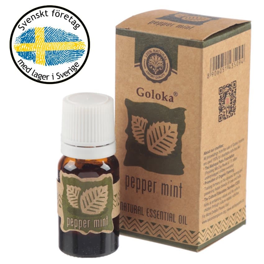 Goloka Pepparmint Naturlig Eterisk Olja 10ml