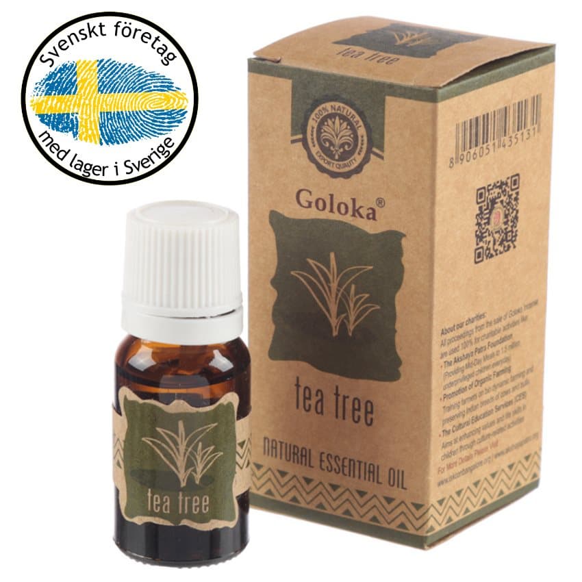 Goloka Tea Tree Naturlig Eterisk Olja 10ml