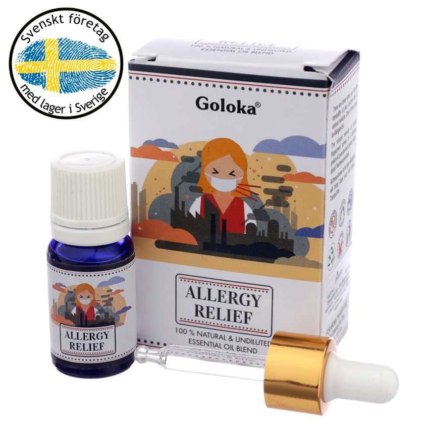 Goloka Natural Eterisk Olja Blend Allergy Relief 10ml