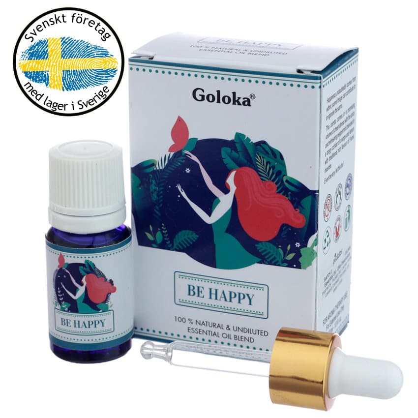 Goloka Natural Eterisk Olja Blend Be Happy 10ml