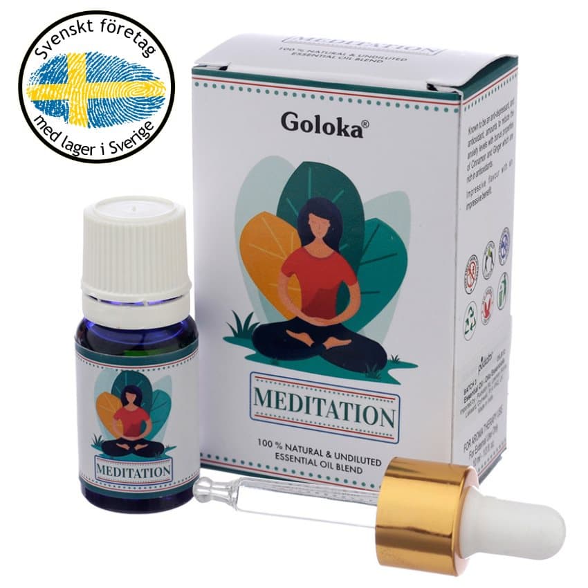 Goloka Natural Eterisk Olja Blend Meditation 10ml