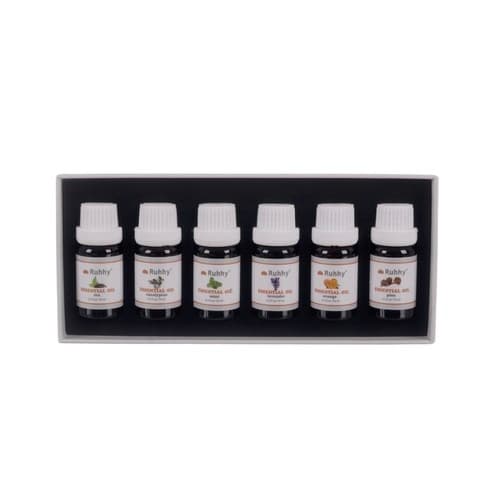 6-Pak - Duftolje / Eterisk Olje - Parfymeolje for aromalamper