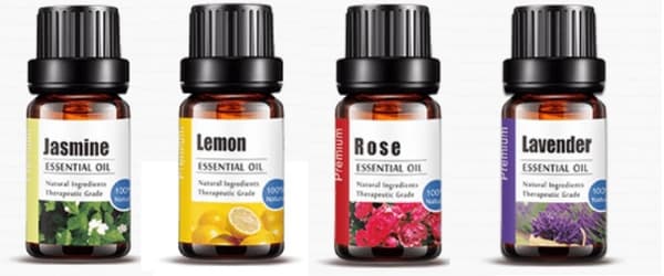Eteriska oljor (4 x 10 ml) - 100% rena och naturliga
