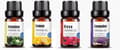 Miniatyrbild 4 av 4: Eteriska oljor (4 x 10 ml) - 100% rena och naturliga
