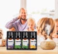 Miniatyrbild 2 av 4: Eteriska oljor (4 x 10 ml) - 100% rena och naturliga