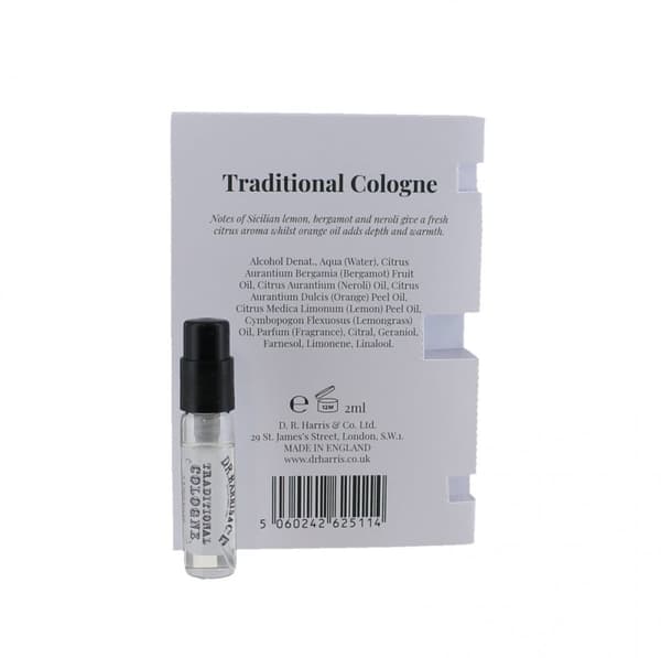 D.R. Harris Fine Quality Traditional Cologne Spray 2ml