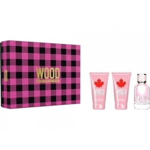 Dsquared2 Wood Women 1.7oz Edt Spray, 1.7oz Body Lotion, 1.7...
