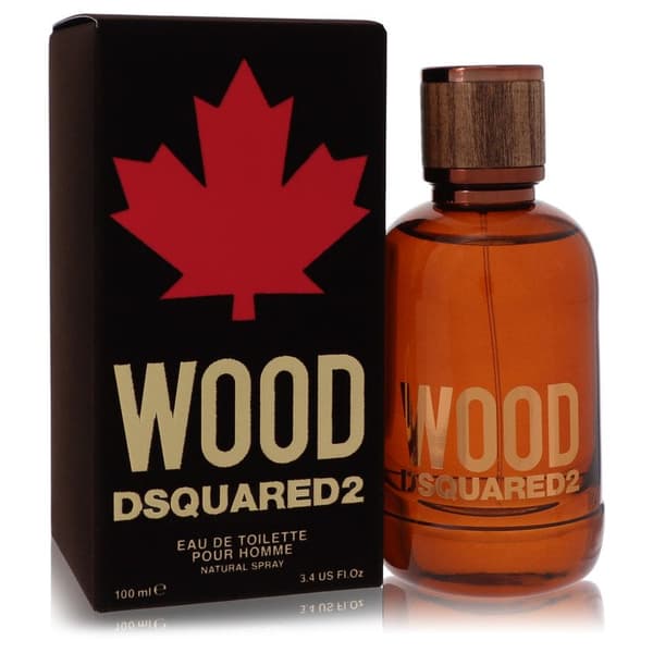 Dsquared2 Wood by Dsquared2 Eau De Toilette Spray 3.4 oz / 100 ml [Men]
